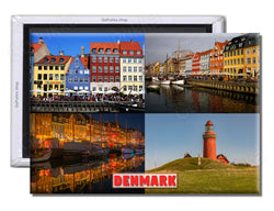 Denmark - Souvenir Fridge Magnet