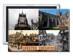 Chester Cheshire England UK - Souvenir Fridge Magnet