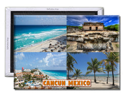 Cancun Mexico - Souvenir Fridge Magnet