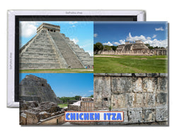 Chichen Itza Mexico - Souvenir Fridge Magnet