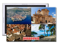 Dubrovnik Croatia - Souvenir Fridge Magnet