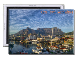 Cape Town South Africa Boats - Souvenir Fridge Magnet