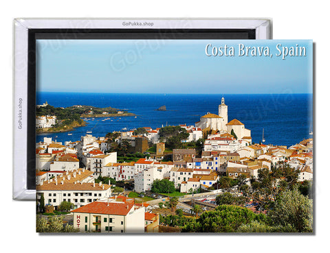 Costa Brava Spain Sea View - Souvenir Fridge Magnet