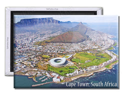 Cape Town South Africa Air View - Souvenir Fridge Magnet