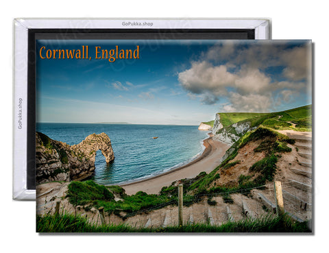 Cornwall England UK Sea - Souvenir Fridge Magnet