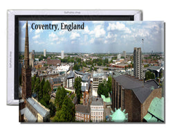 Coventry England UK Building View - Souvenir Fridge Magnet