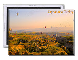 Cappadocia Turkey Air Balloons - Souvenir Fridge Magnet