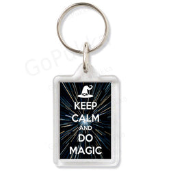 Keep Calm And Do Magic – Keyring