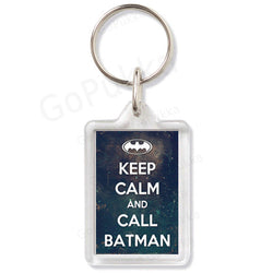 Keep Calm And Call Batman – Keyring