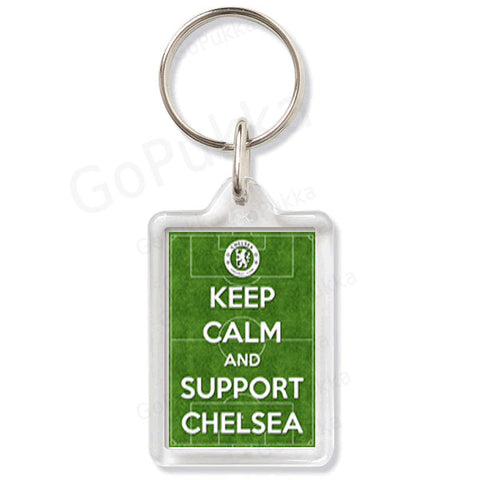 Keep Calm And Support Chelsea – Keyring