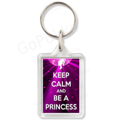 Keep Calm And Be A Princess – Keyring