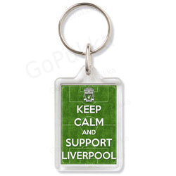 Keep Calm And Support Liverpool – Keyring