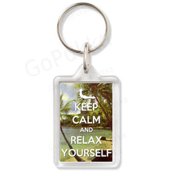 Keep Calm And Relax Yourself – Keyring