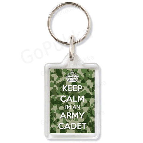 Keep Calm I'm An Army Cadet – Keyring