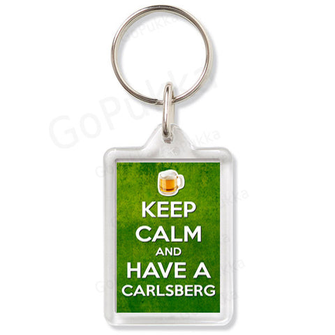 Keep Calm And Have A Carlsberg – Keyring