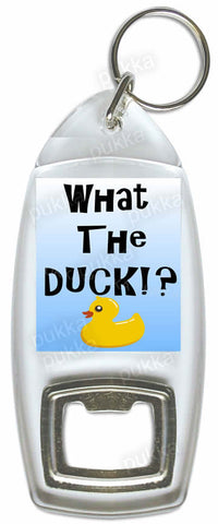 What The Duck – Bottle Opener Keyring