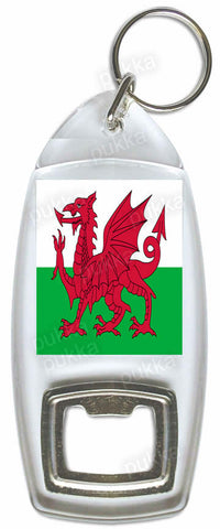 Flag Of Wales / Welsh Flag – Bottle Opener Keyring