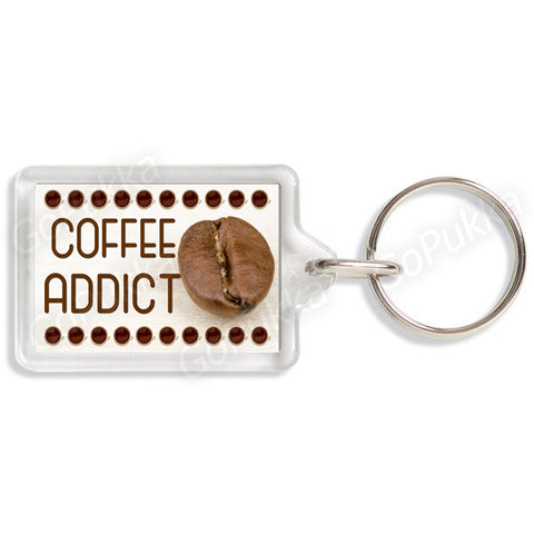 Coffee Addict – Keyring