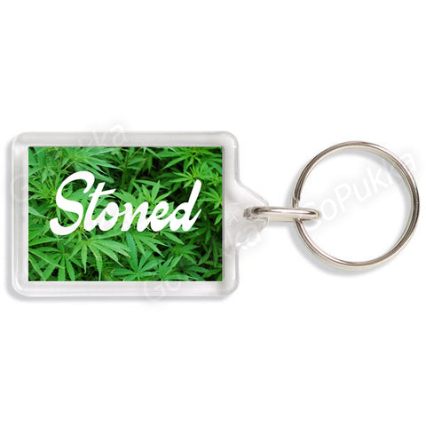 Stoned / Weed Cannabis – Stoner Keyring