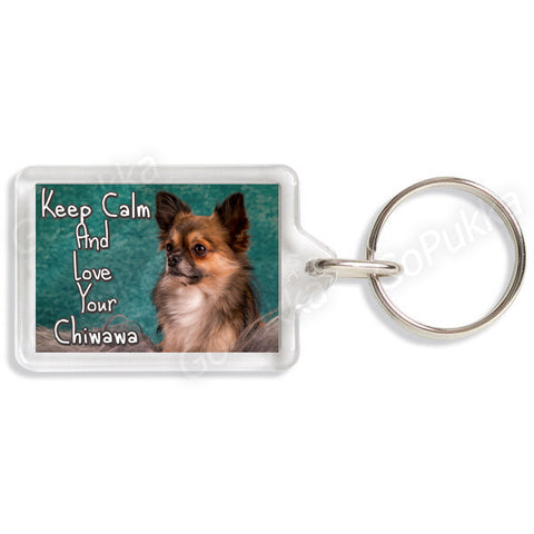 Keep Calm And Love Your Chiwawa – Keyring