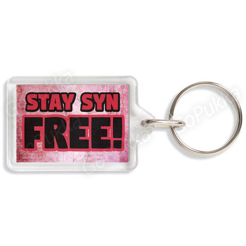 STAY SYN FREE – Weight Watchers / Slimming World Diet Keyring