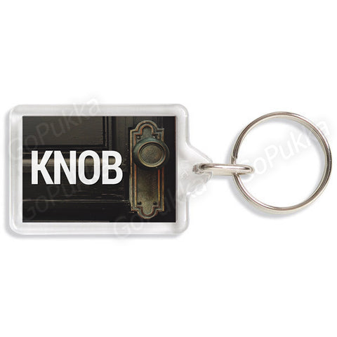 Knob / Door Knob Rude Jokes – Keyring