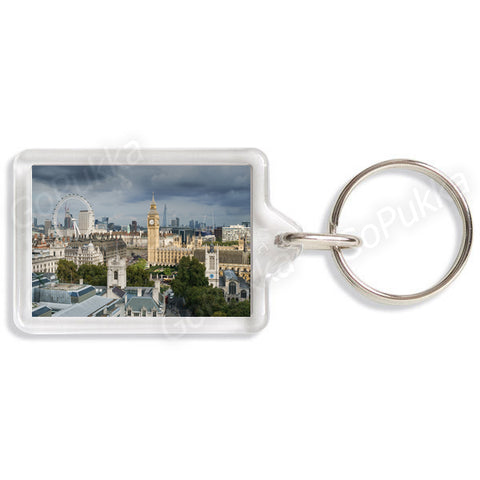 Big Ben / London View Art – Souvenir Keyring