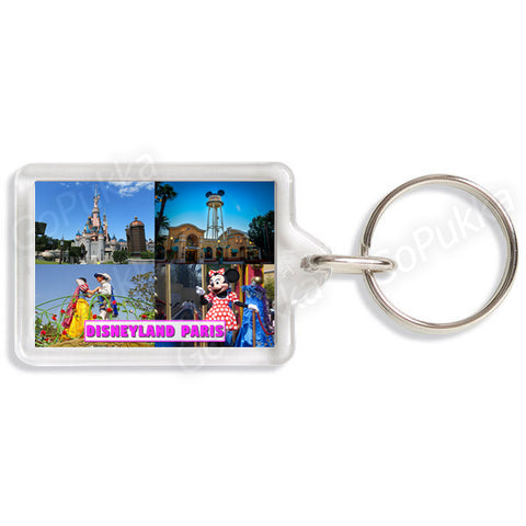 Disneyland Paris France – Location Souvenir Keyring