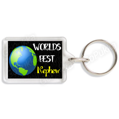 Worlds Best Nephew – Family Keyring