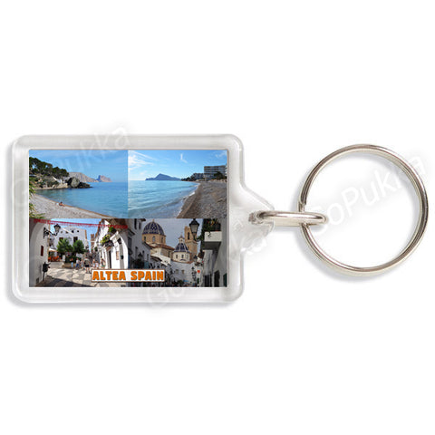 Altea Costa Brava Spain - Souvenir Keyring