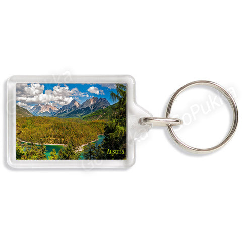 Austria Woods & Mountains - Souvenir Keyring