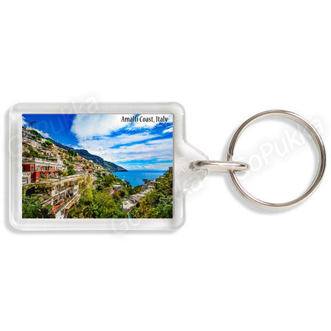 Amalfi Coast Italy Mountain / Sea- Souvenir Keyring