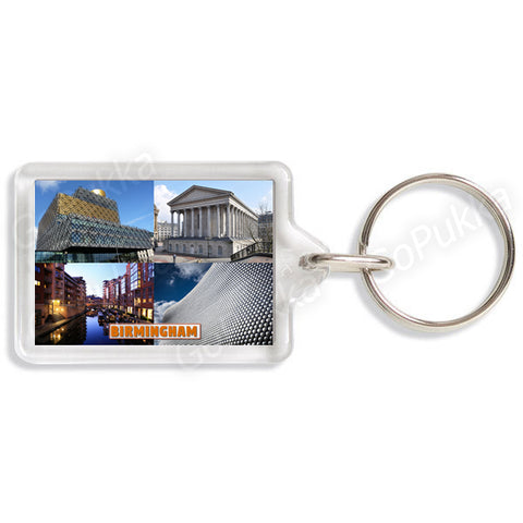 Birmingham City England UK - Souvenir Keyring